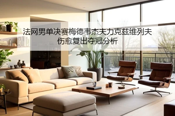 法网男单决赛梅德韦杰夫力克兹维列夫 伤愈复出夺冠分析
